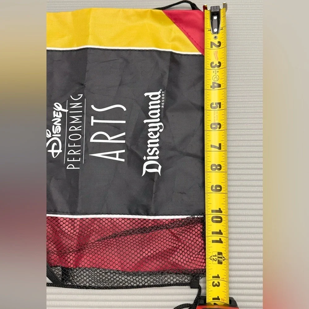 Disneyland Performing Arts Red and Black Bag